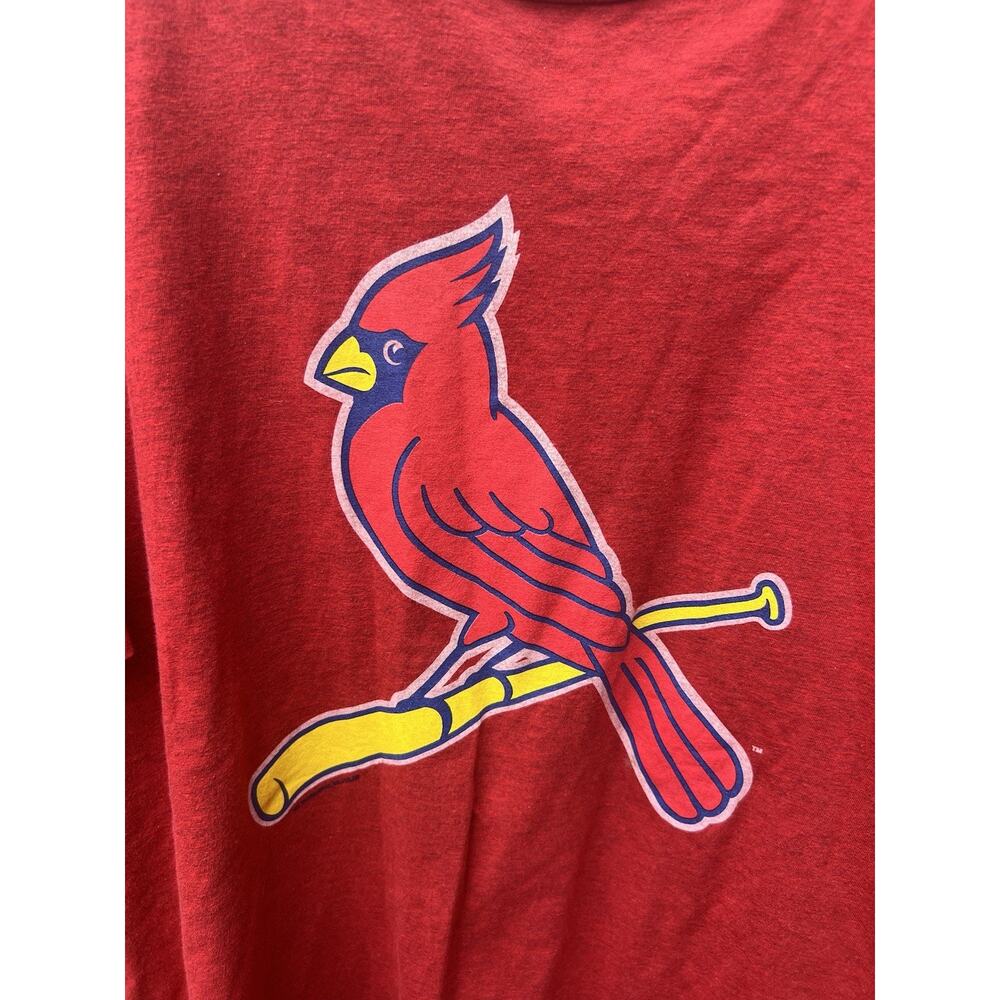 MLB St Louis Cardinals Tee Shirt Men’s XL Red Cardinal Graphic - Picture 6 of 11